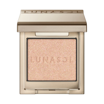 LUNASOL Mono Eye Color Lotion - Mono Eye Coloration / full product with container / 13 Moonlit Shimmer / 1.6g palette open view