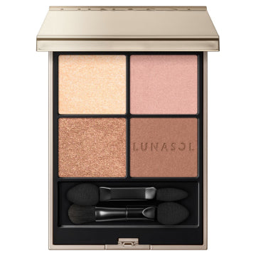 LUNASOL Eye Coloration N - Eye Coloration N / full product with container / 18 Harmonized Gray / 7g palette open view