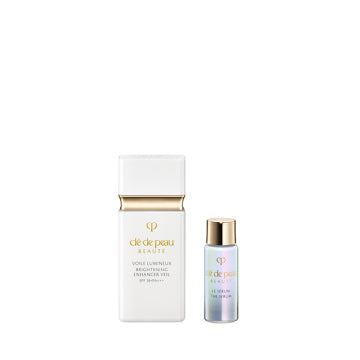 Cle de Peau Beaute Voile Lumineux - Pre-Makeup Kit (Voile Luminous) / SPF38 / PA+++ / 30mL, 3mL - 30ml product packaging