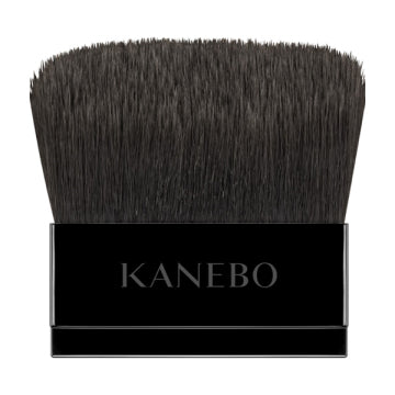 KANEBO Powder Foundation Brush Precision Application White Background