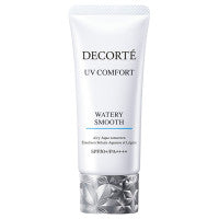 DECORTÉ UV Comfort Watery Smooth - UV Comfort Watery Smooth / SPF50+ / PA++++ / 30mL / Aromatic Green Tea Scent - 30ml product packaging