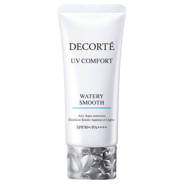 DECORTÉ UV Comfort Watery Smooth Protection Visual Background