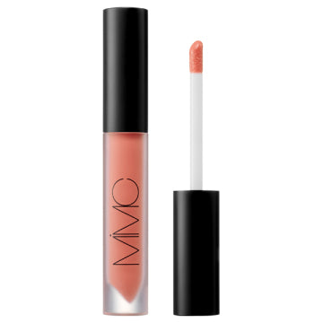 MiMC Mineral Dew Lip Essence - Mineral Dew Lip Essence / 01 Tender Pink swatch on lips