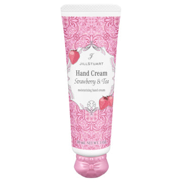 JILL STUART Strawberry & Tea Hand Cream Nourishing Visual White Background