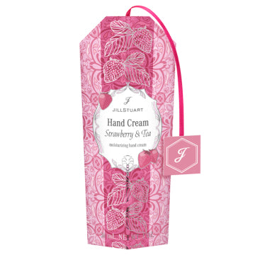 JILL STUART Strawberry & Tea Hand Cream Nourishing Visual White Background