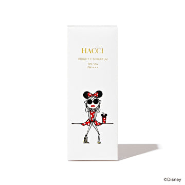 HACCI Bright C Serum UV Radiant Skin Boost White Background