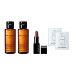 shu uemura Mini Lip & Cleansing Oil Trial Kit Luxurious Skincare Set White Background