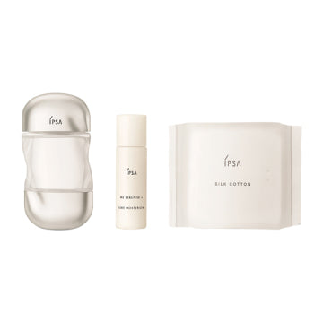 IPSA The Time R Aqua 100mL - Aqua & Me Trial Kit ME Sensitive n 2 / 100ml, 30ml, 20 sheets product packaging