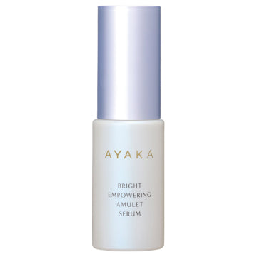 綾花 Bright Empowering Amulet Serum Radiant Skin Background