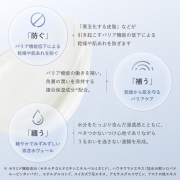 KANEBO Skin Conductor Moisturizing Emulsion Cream Radiant Background
