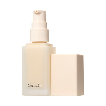 Celvoke Rare Glow Primer Illuminating Finish White Background