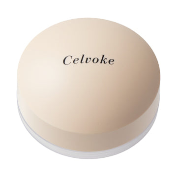 Celvoke Rare Glow Airy Reflect Powder Radiant Pearl Finish White Background