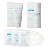 AXXZIA Lisbran Moist Lotion - Lisblanc Moist Lotion & Mild Cream Set / Limited Edition / 150mL, 87g, 1 sheet (30g) x 3 sheets - 150ml product packaging