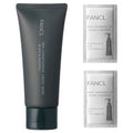 FANCL Skin Conditioning Face Wash Black & Smooth Mild Cleansing Oil <Black & Smooth> with Pouch - Skin Conditioning Face Wash Black & Smooth Mild Cleansing Oil <Black & Smooth> with Pouch / 90g, 2mL×2 product packaging