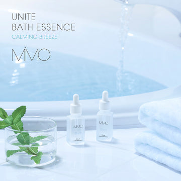 MiMC Unite Bath Essence Luxurious Sensory Experience White Background