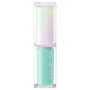 shu uemura Kinuea CC Oil - Kinue Care CC Oil / full product with container / Mint Jelly / 4.8g swatch on lips