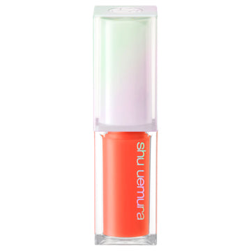 shu uemura Kinuea CC Oil - Kinukea CC Oil / Limited Color / Tangerine Syrup / 4.8g swatch on lips