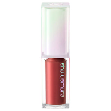 shu uemura Kinuea CC Oil - Kinuea CC Oil / full product with container / KCC BG 924 / 4.8g swatch on lips