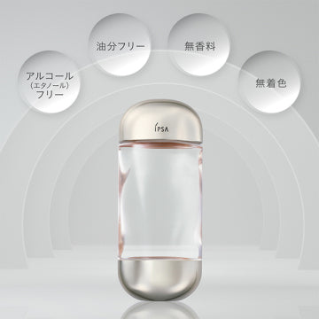 IPSA The Time R Aqua e Moisturizing Skincare Product White Background