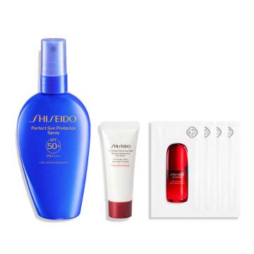 SHISEIDO Mist UV Limited Set Sun Protection Visual Background