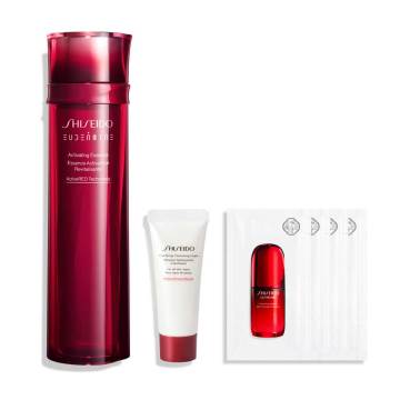 SHISEIDO Oidelmin Essence Lotion - Oilderm Kit / 145mL, 15g, 1.5mL×4 packets - 145ml product packaging