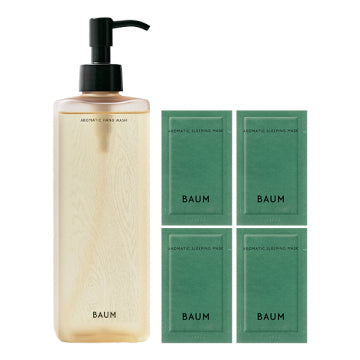 BAUM Aromatic Hand Wash n Limited Set Moisturizing Luxurious Background