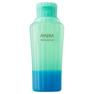 AYURA Meditation Bath (Cooling Scent) Alpha product packaging on clean white background