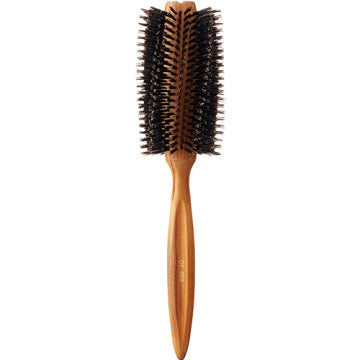 Of cosmetics Rolling Brush 058 Professional Hairbrush White Background