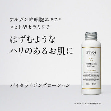 ETVOS Ceramide Skincare Vitalizing Lotion Firming Radiance White Background