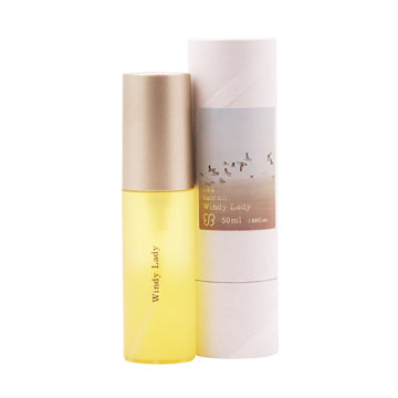 uka Hair Oil Windy Lady Nourishing Treatment Visual Background