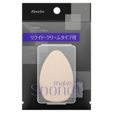 KANEBO Makeup sponge (for liquid and cream types) product packaging on clean white background